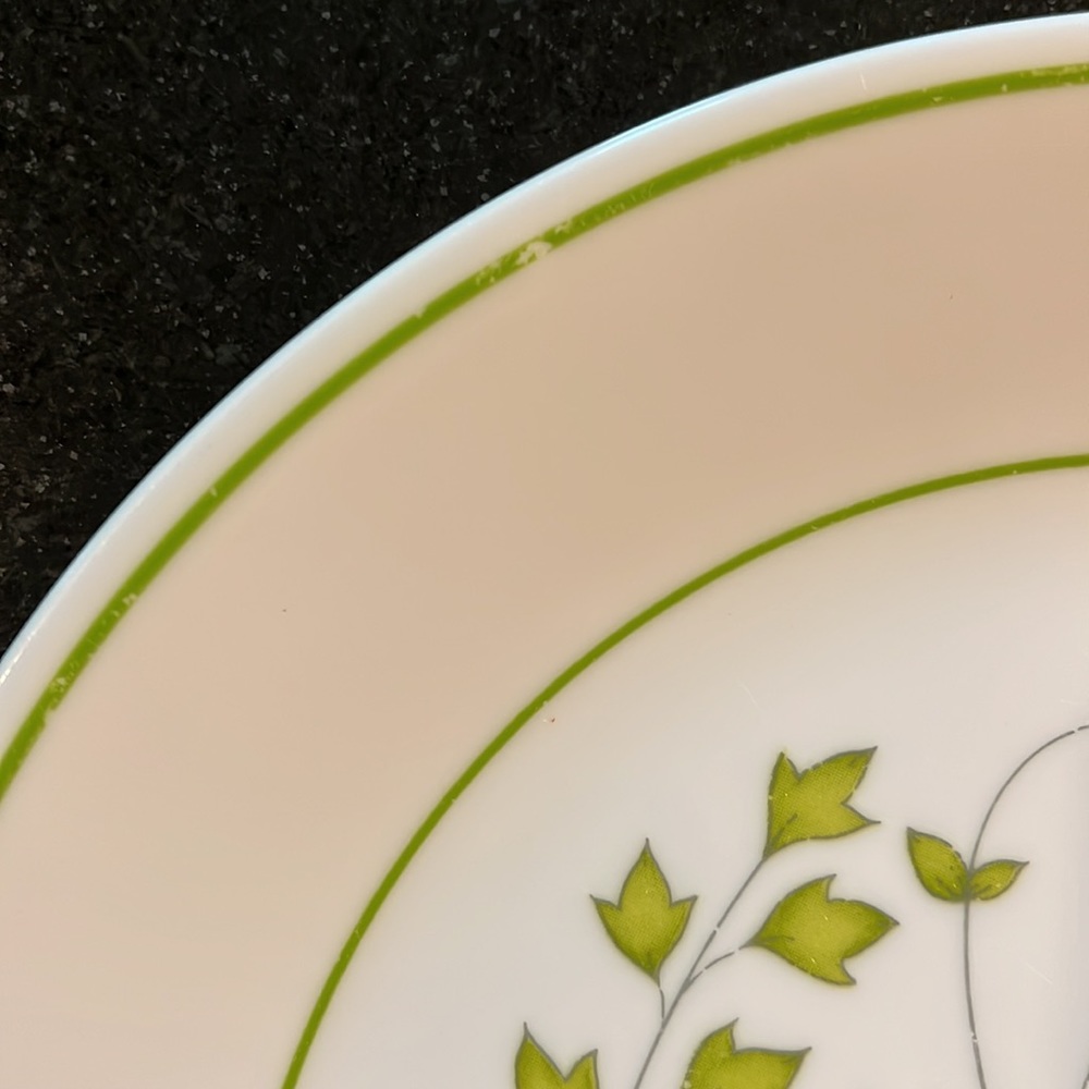 (1) Salad Plates "Meadow" (Corelle) by CORNING - Picture 3 of 7
